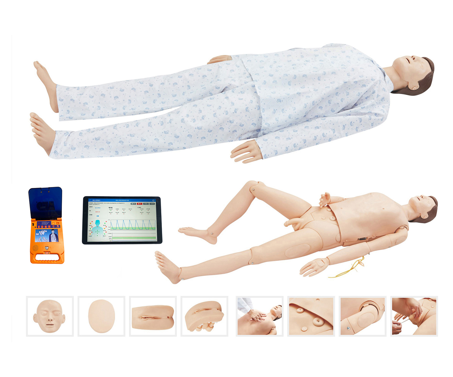 高智能数字化成人综合急救训练模拟人