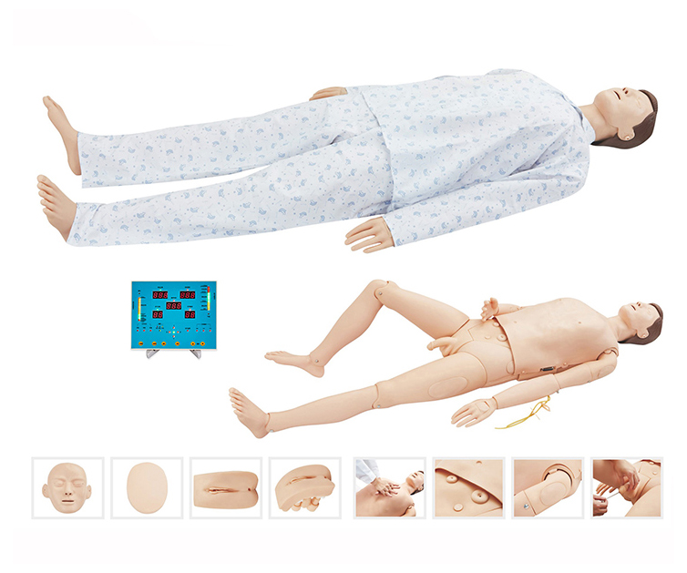 高级多功能护理急救训练模拟人