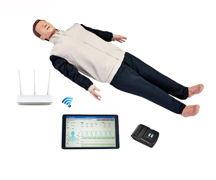 数字化移动交互式心肺复苏模拟人（平板无线连接）