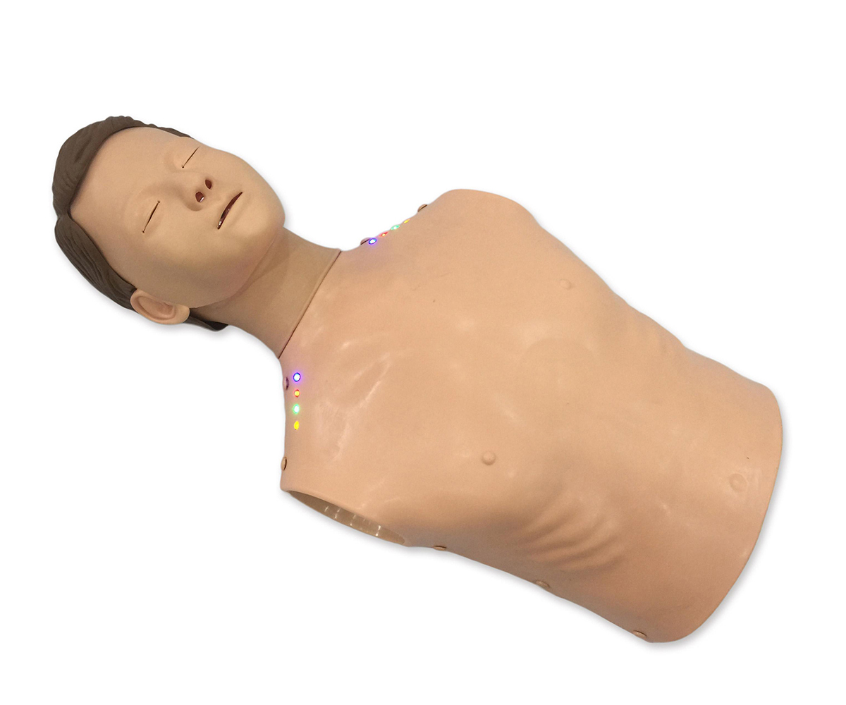 高级电子半身心肺复苏训练模拟人