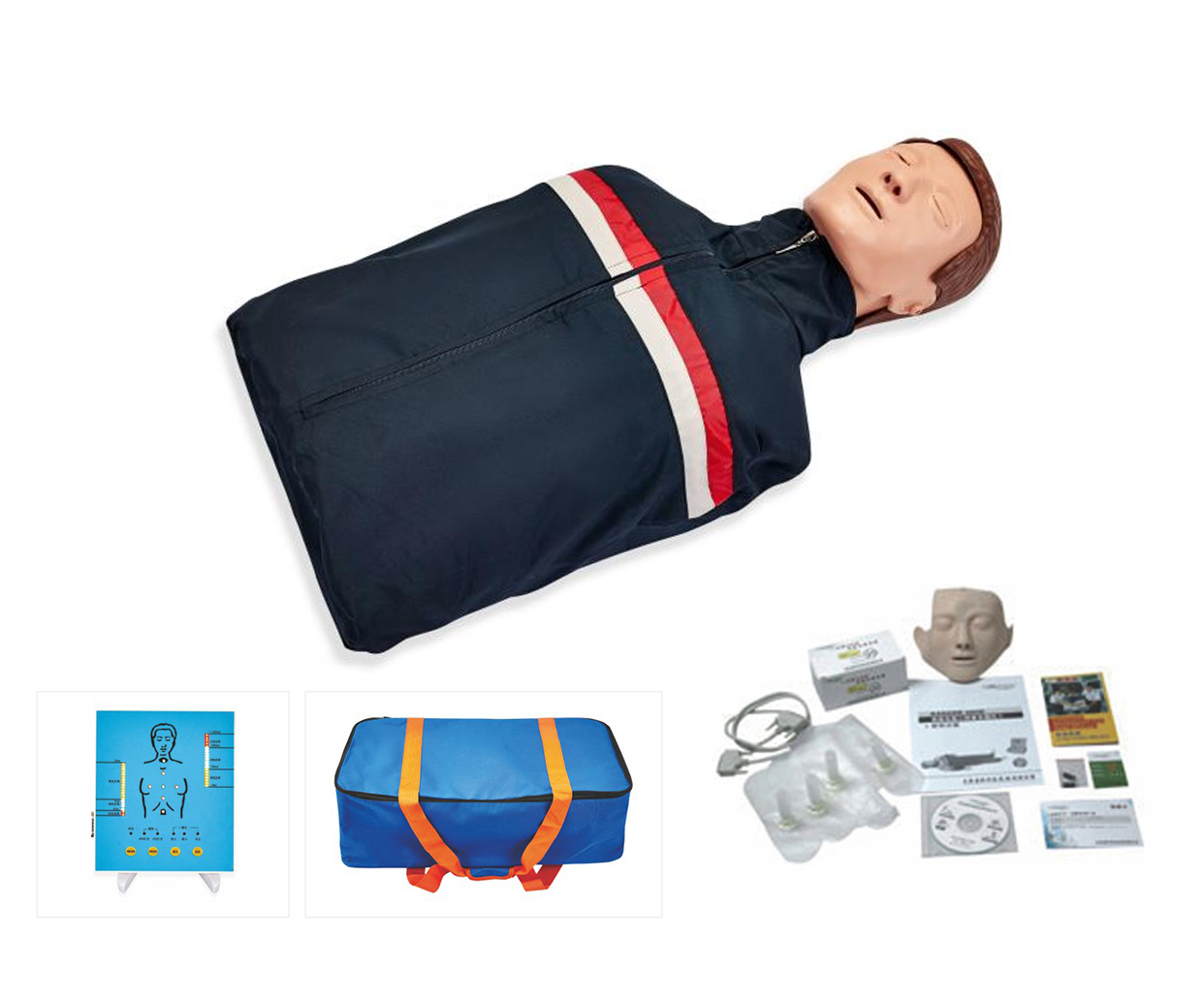 高级半身心肺复苏训练模拟人
