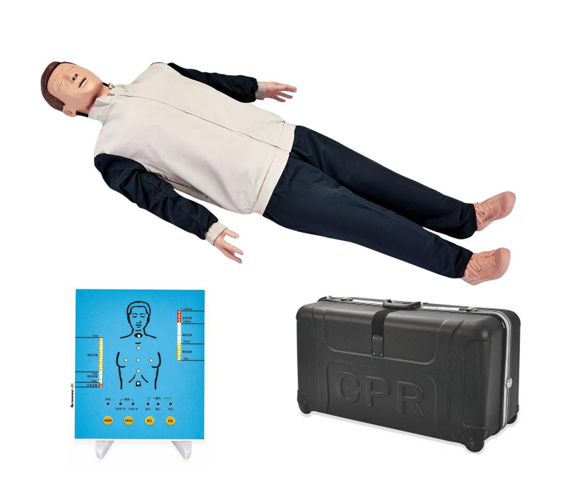 高级全身心肺复苏模拟人实战训练机