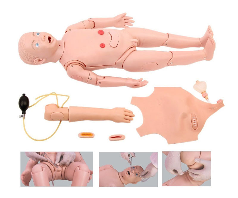 全功能三岁儿童护理模拟人